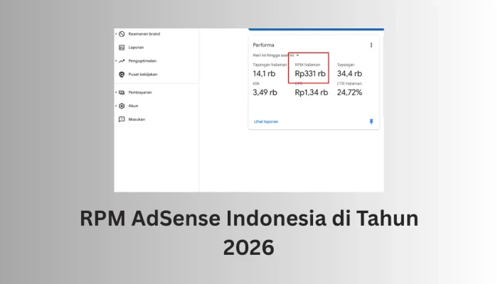 Dampak Konten AI pada RPM AdSense Indonesia di Tahun 2026